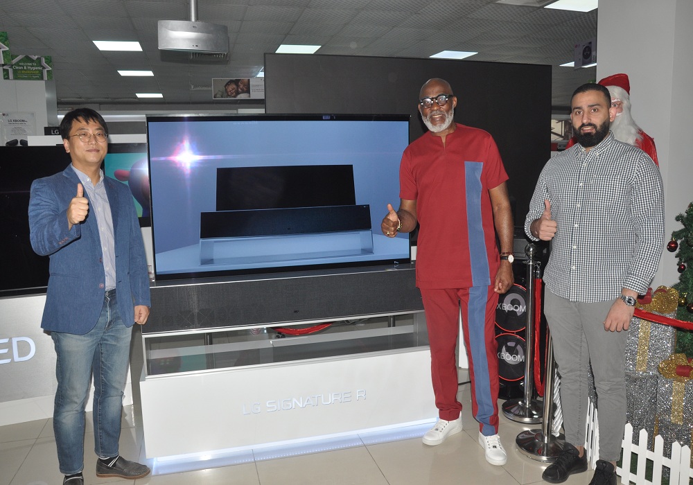 Lg Unveils Worlds First Rollable Oled Tv In Nigeria Digital Times Nigeria 9645