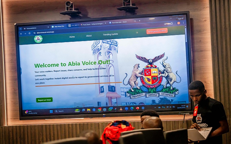 Otti Receives Winners Of Civic Connect Hackathon, Directs Integration Of Youth Innovation Into Abia ICT Platform 1 ABIA CONNECT