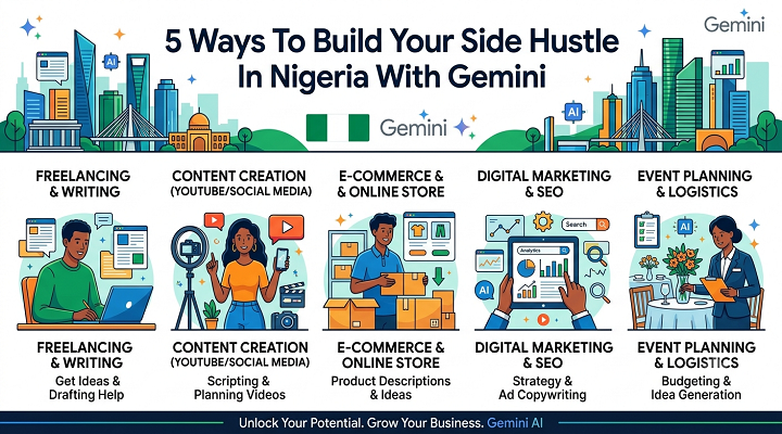5 Ways To Build Your Side Hustle In Nigeria With Gemini Gemini