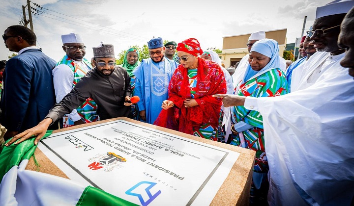 First Lady Launches National Food Bank, Commissions Tech-Driven Academy, Healthcare Centre in Jigawa First Lady