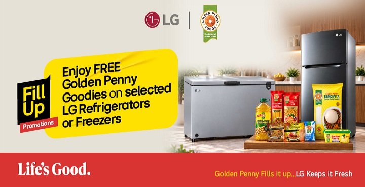LG, Golden Penny Partner, To Reward Refrigerator Buyers With Free Food Bundles LG