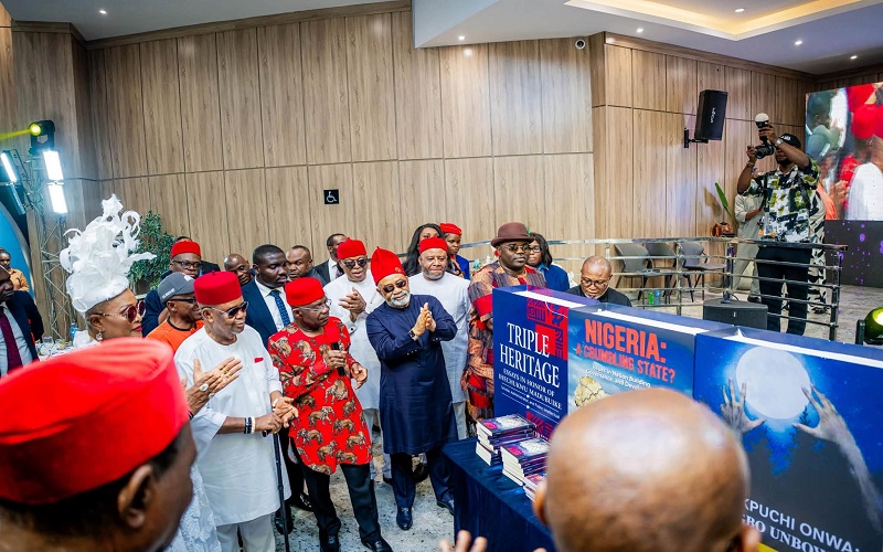 Otti Honours Prof. Madubuike At 83, Celebrates Scholar’s Legacy With Book Launches 3 MADUBUIKE BIRTHDAY 4