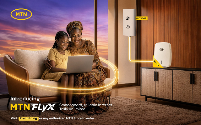 MTN Nigeria Launches FlyX Solution, Expanding Broadband Access Through Outdoor Units FLYX