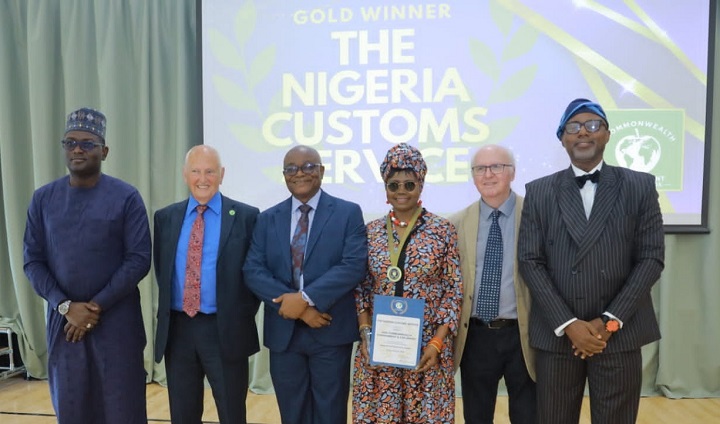 Nigeria Customs’ Community Impact Earns Global Gold Award In Scotland Nigeria Customs