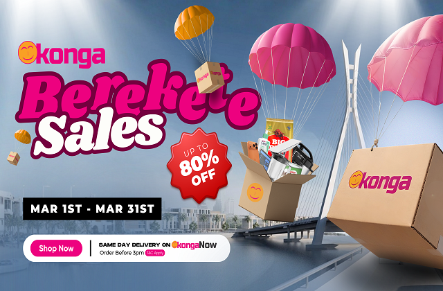 Konga Kicks Off ‘Berekete Sales’ With Up To 50% Discounts Across Major Categories Konga