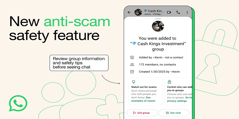 WhatsApp Cracks Down On Criminal Scammers, Introduces New Safety Tools 1 WHATSAPP SAFETY FEATURE
