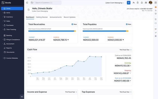 Zoho Launches Nigeria Edition Of Zoho Books Zoho Books